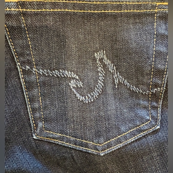 AG Adriano Goldschmied “Stilt” Dark Blue Denim Jeans, Size 28R - Picture 8 of 14